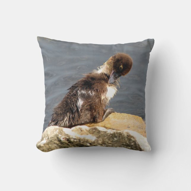 Muscovy Duckling Pillow Kissen (Vorderseite)