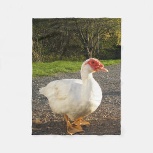 Muscovy-Enten-Fleece-Decke Fleecedecke
