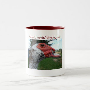 Muscovy-Enten-Tasse Zweifarbige Tasse