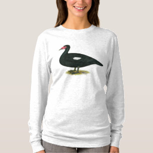 Muscovy schwarzes Drake T-Shirt