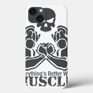 Muscular Skull - ipad case (is better with MUSCLE)