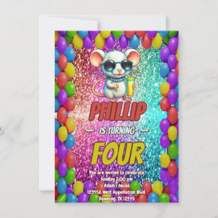 Muse Custom Charakter Geburtstag einladen Einladung