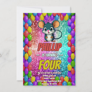 Muse Custom Charakter Geburtstag einladen Einladung