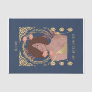 Muse of Melodies decoupage Seidenpapier