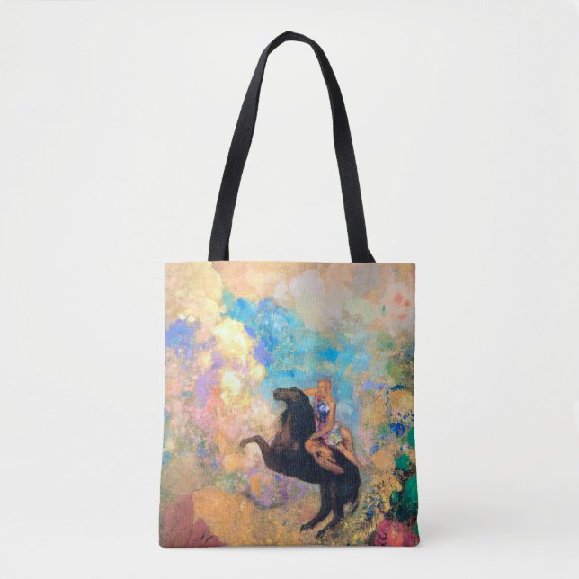 Muse on Pegasus, Redon (Vorderseite)