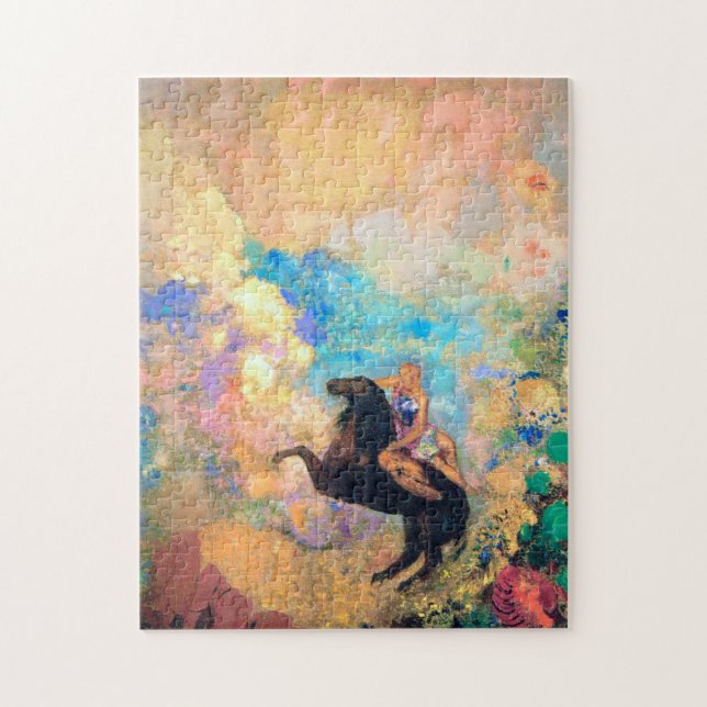 Muse on Pegasus, Redon Puzzle (Vertikal)