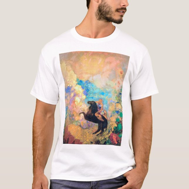 Muse on Pegasus, Redon T-Shirt (Vorderseite)