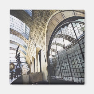 "Musee d'Orsay" Paris Museums-Aquarell Magnet