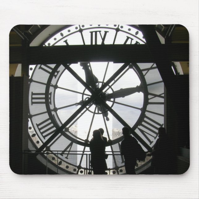 Musee d'Orsay Uhr Mouspad Mousepad (Vorne)