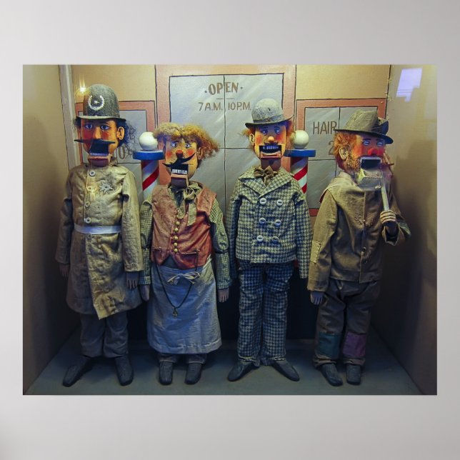 Musee Mecanique Automated Puppets - San Francisco Poster (Vorne)
