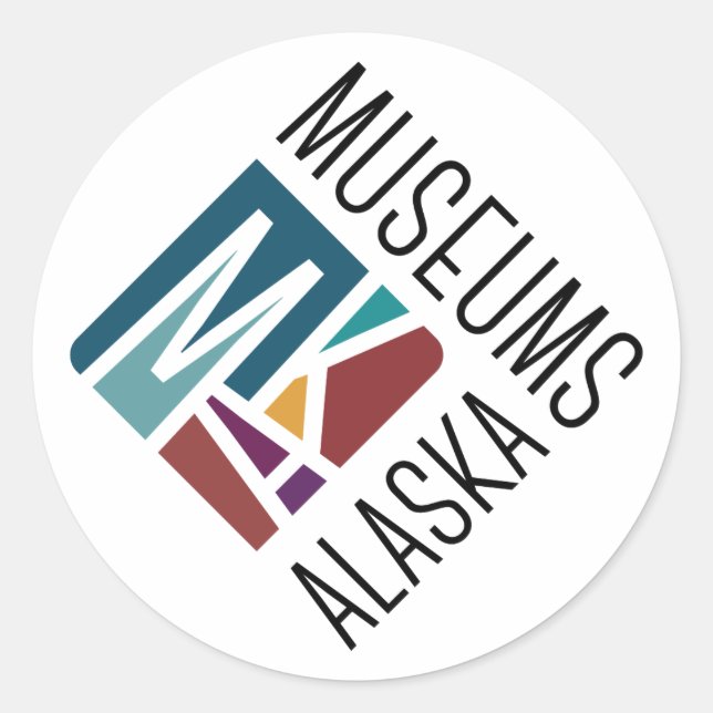 Museen Alaska Stickers (Vorderseite)