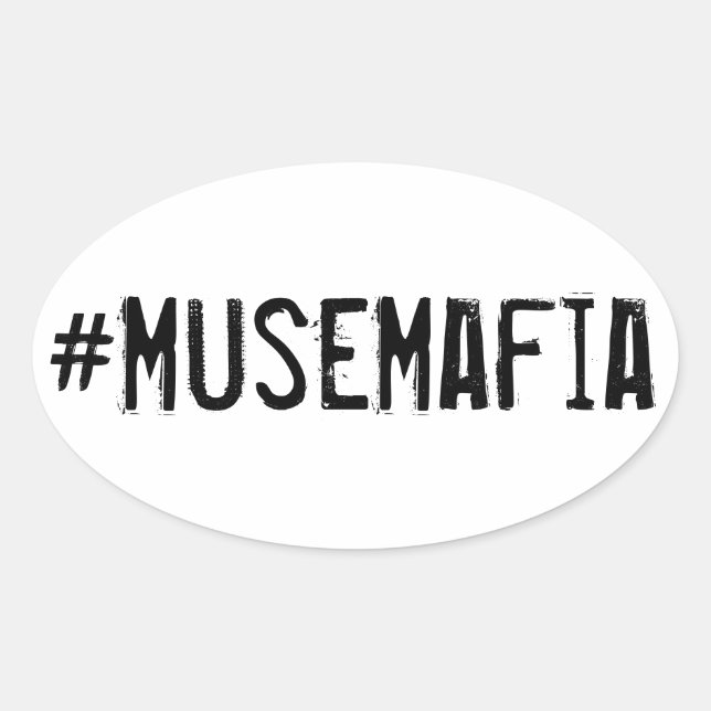 #MuseMafia Sticker (Vorderseite)