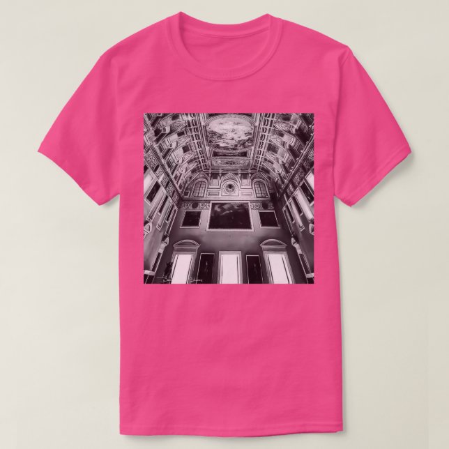 Museo Archeologico Nazionale Di Napoli Black and W T-Shirt (Design vorne)