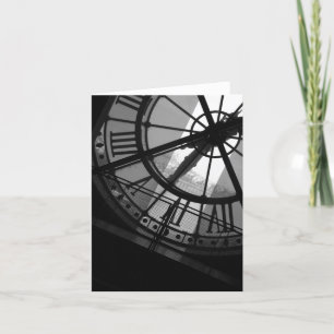 Museo d'Orsay Clock Card Karte