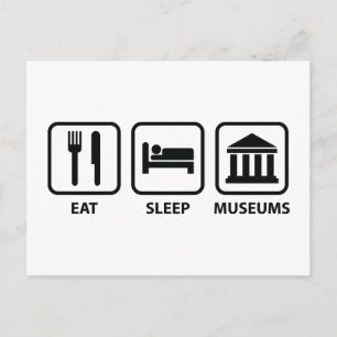 Museo Sleep Postkarte