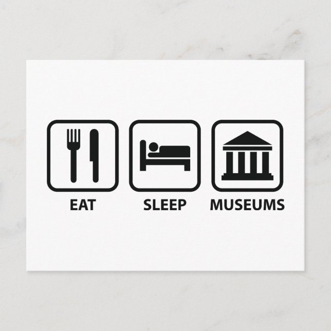 Museo Sleep Postkarte (Vorderseite)