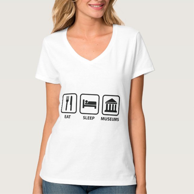 Museo Sleep T-Shirt (Vorderseite)