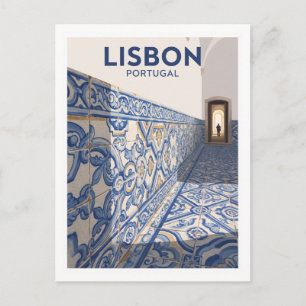Museu Nacional do Azulejo Lissabon Portugal Reise Postkarte