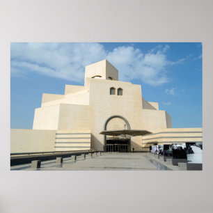 Museum für Islamische Kunst, Katar Poster druck