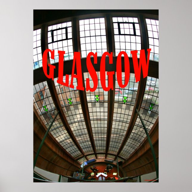 Museum für Schule in der Landschaft Glasgow Poster (Vorne)