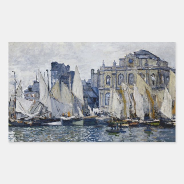Museum Le Havre Rechteckiger Aufkleber (Vorderseite)