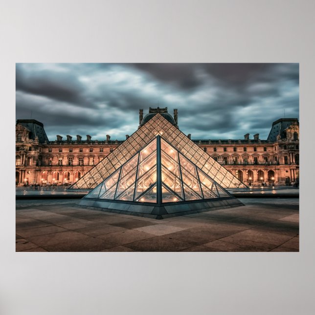 Museum Louvre Poster (Vorne)