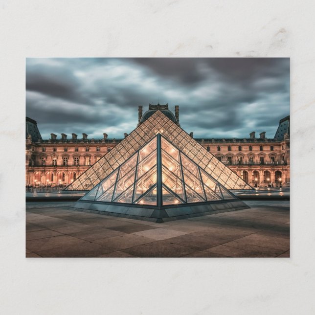 Museum Louvre Postkarte (Vorderseite)