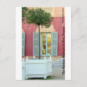Museum Matisse in Nizza, Frankreich Postkarte