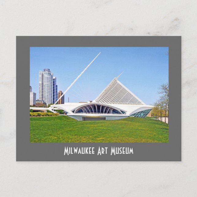 Museum Milwaukee Art Museum Postkarte (Vorderseite)