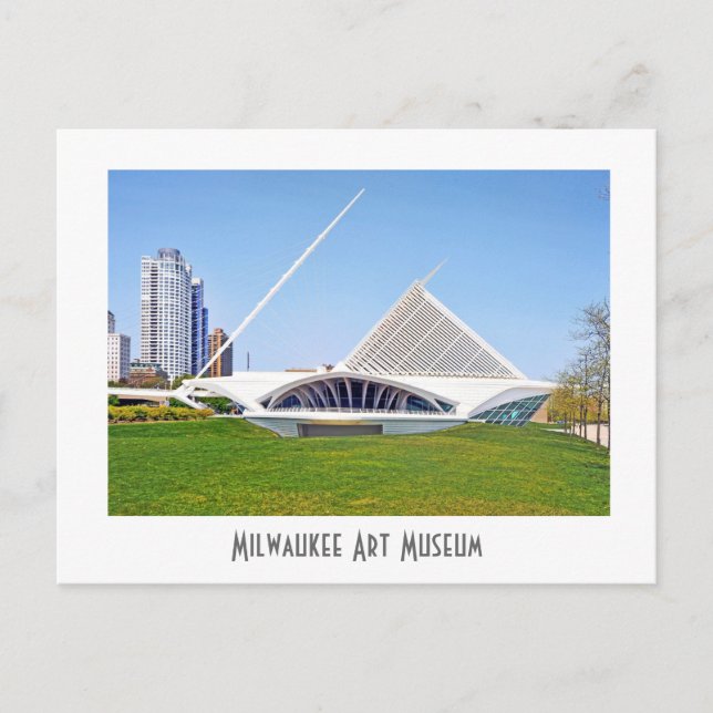 Museum Milwaukee Art Museum Postkarte (Vorderseite)