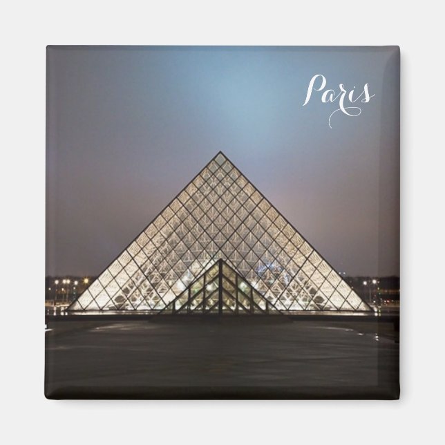 Museum Paris Louvre Magnet (Vorne)
