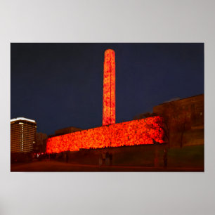 Museum und Mahnmal des Ersten Weltkriegs Mohn-Disp Poster