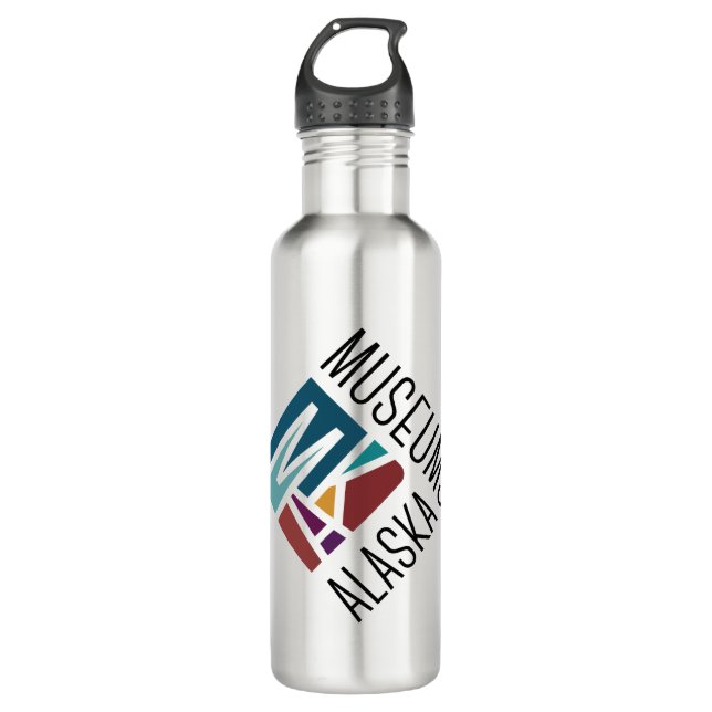 Museums-Alaska-Wasser-Flasche Edelstahlflasche (Vorderseite)
