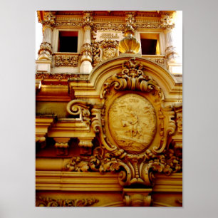 Museums-Nahaufnahme Poster