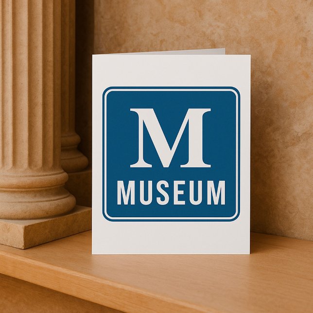 Museums-Schild Einladungen (Von Creator hochgeladen)