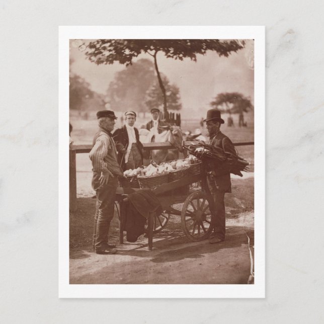 Mush Faker und Ginger Beer Maker von 'Street Lif Postkarte (Vorderseite)