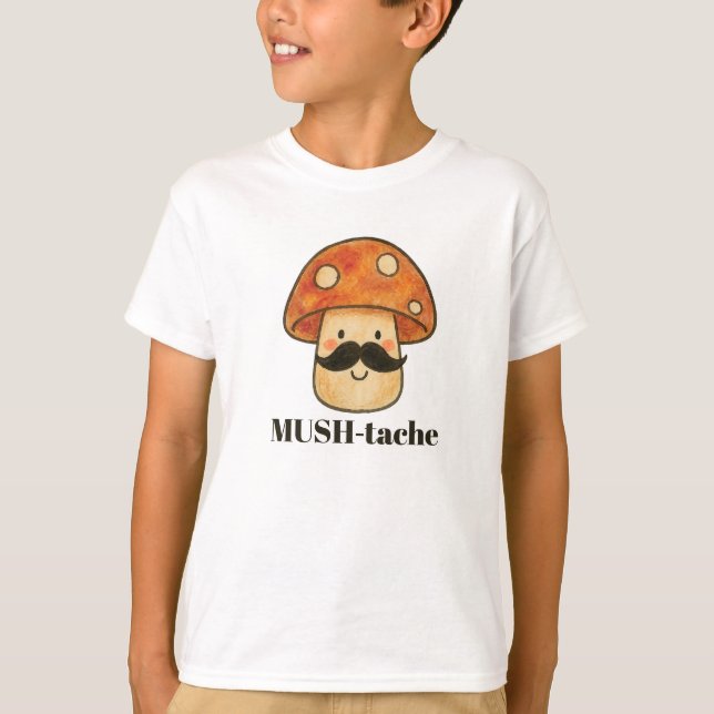MUSH-Schnurrbart  T-Shirt (Vorderseite)