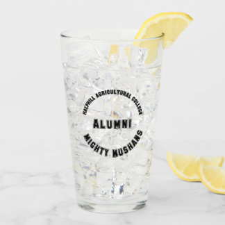 Mushans Alumni Glass Tumbler