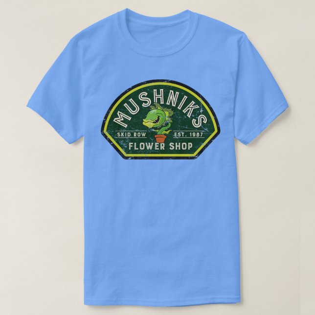 Mushniks Blume Shop T-Shirt (Design vorne)
