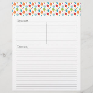 Mushroms Rezept Letterhead
