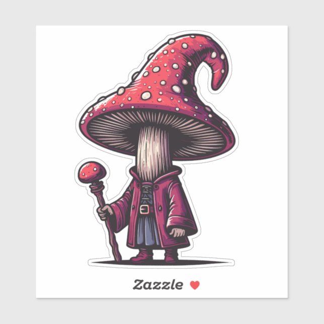 Mushroom Adventurer Aufkleber (Blatt)