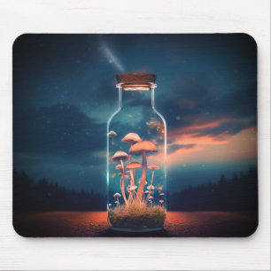 Mushroom Art Mousepad