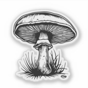 Mushroom Aufkleber