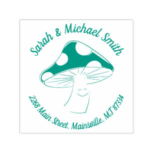 Mushroom Baby Dusche Permastempel