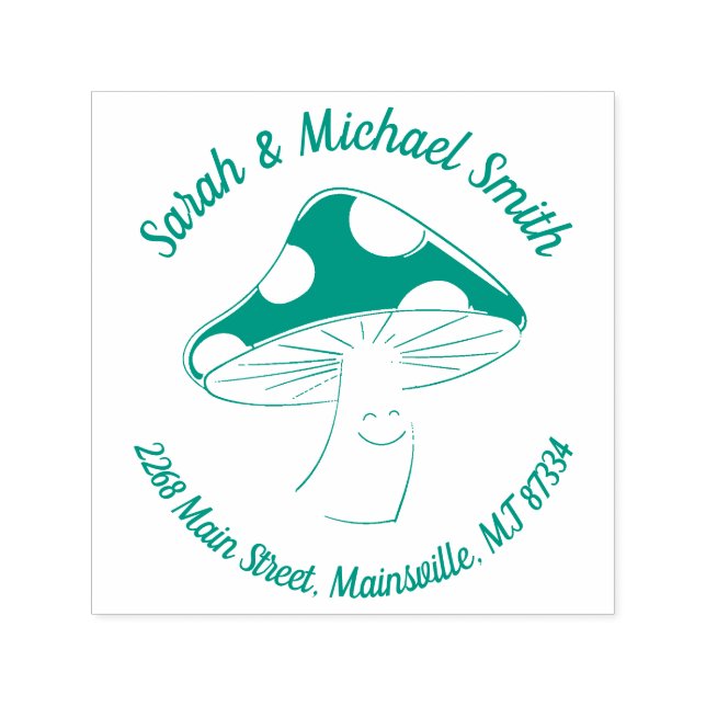 Mushroom Baby Dusche Permastempel (Design)