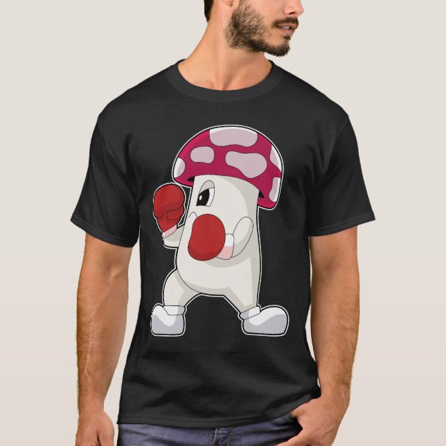 Mushroom Boxer Boxing gloves Boxing T-Shirt (Vorderseite)
