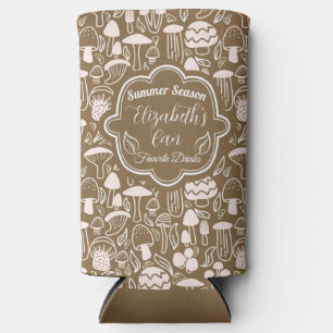 Mushroom Brown Cream Cooler Selters Dosenkühler