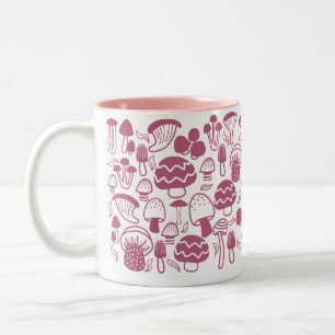 Mushroom Cherry White Tasse