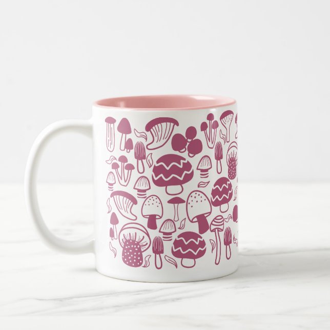 Mushroom Cherry White Tasse (Links)