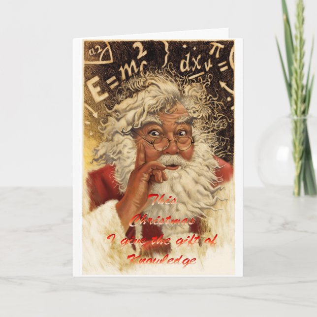 Mushroom Christmas Feiertagskarte (Vorderseite)